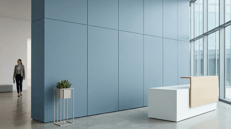 Tấm ốp trơn đơn sắc