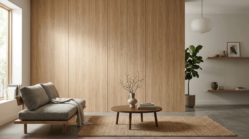 gỗ nhựa ốp tường