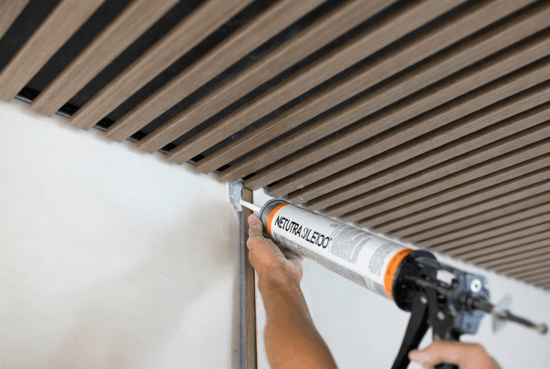 trần nan gỗ nhựa