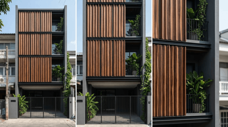lam sóng nhựa giả gỗ